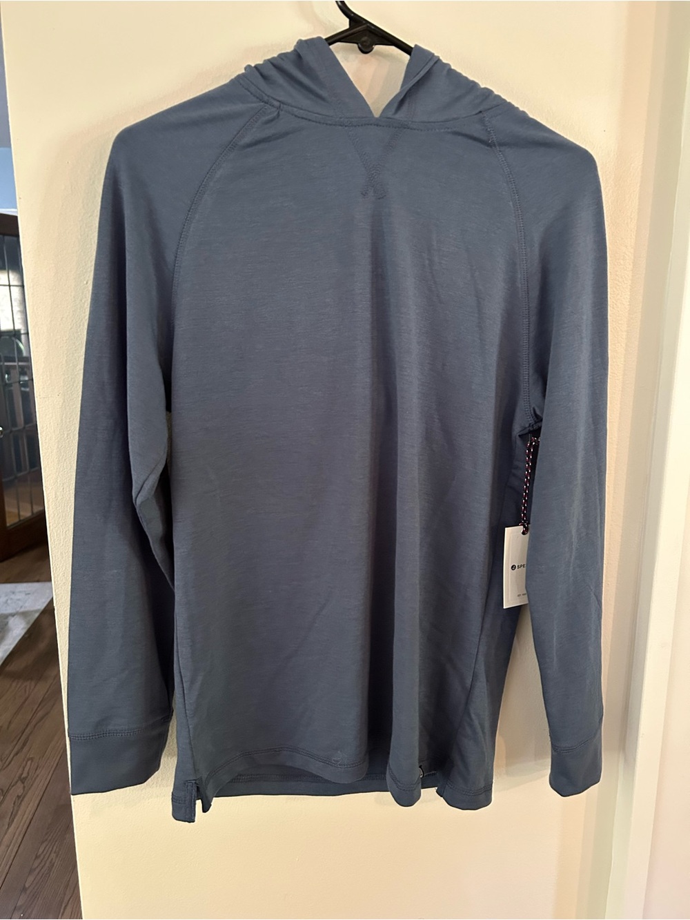 Sperry Men's Hooded Long-Sleeve Shirt - Slate Blue